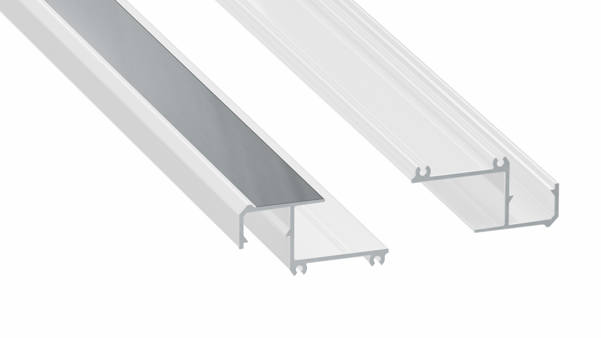 Lumines profile type IPA16 lacquered white, 4,15 m